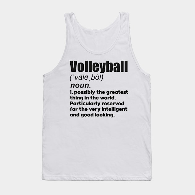 Volleyball coach girl player gift. Perfect present for mother dad friend him or her Tank Top by SerenityByAlex